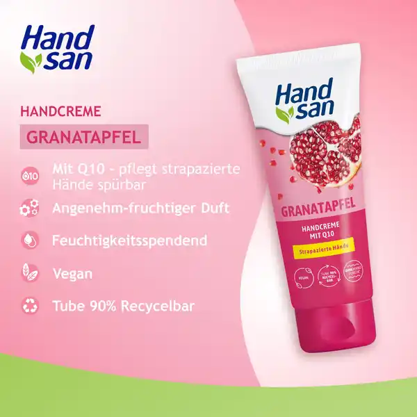Handcreme Q10 Granatapfel