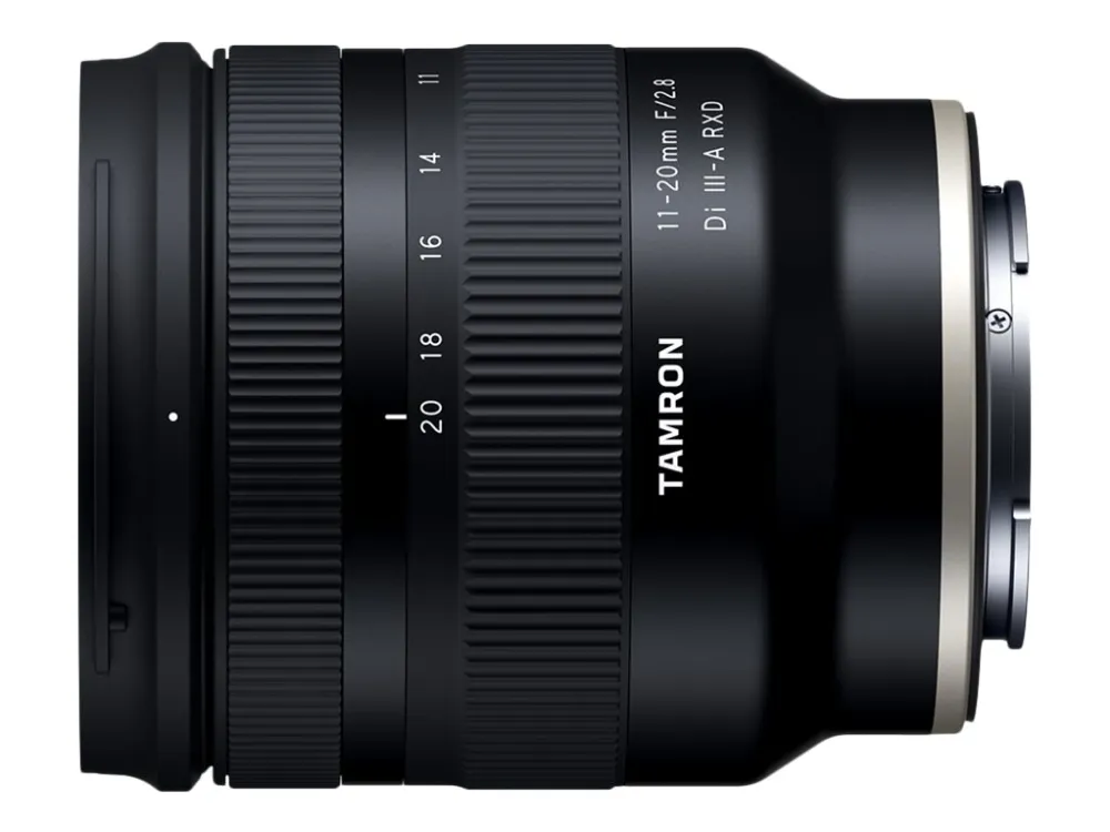Tamron B060 - Zoomobjektiv - 11 mm - 20 mm - f/2.8 Di III-A RXD - Sony E-mount - for Sony Cinema Line; a VLOGCAM; a1; a1 II; a6700; a7 IV; a7C; a7C II; a7CR; a7R V; a9 III