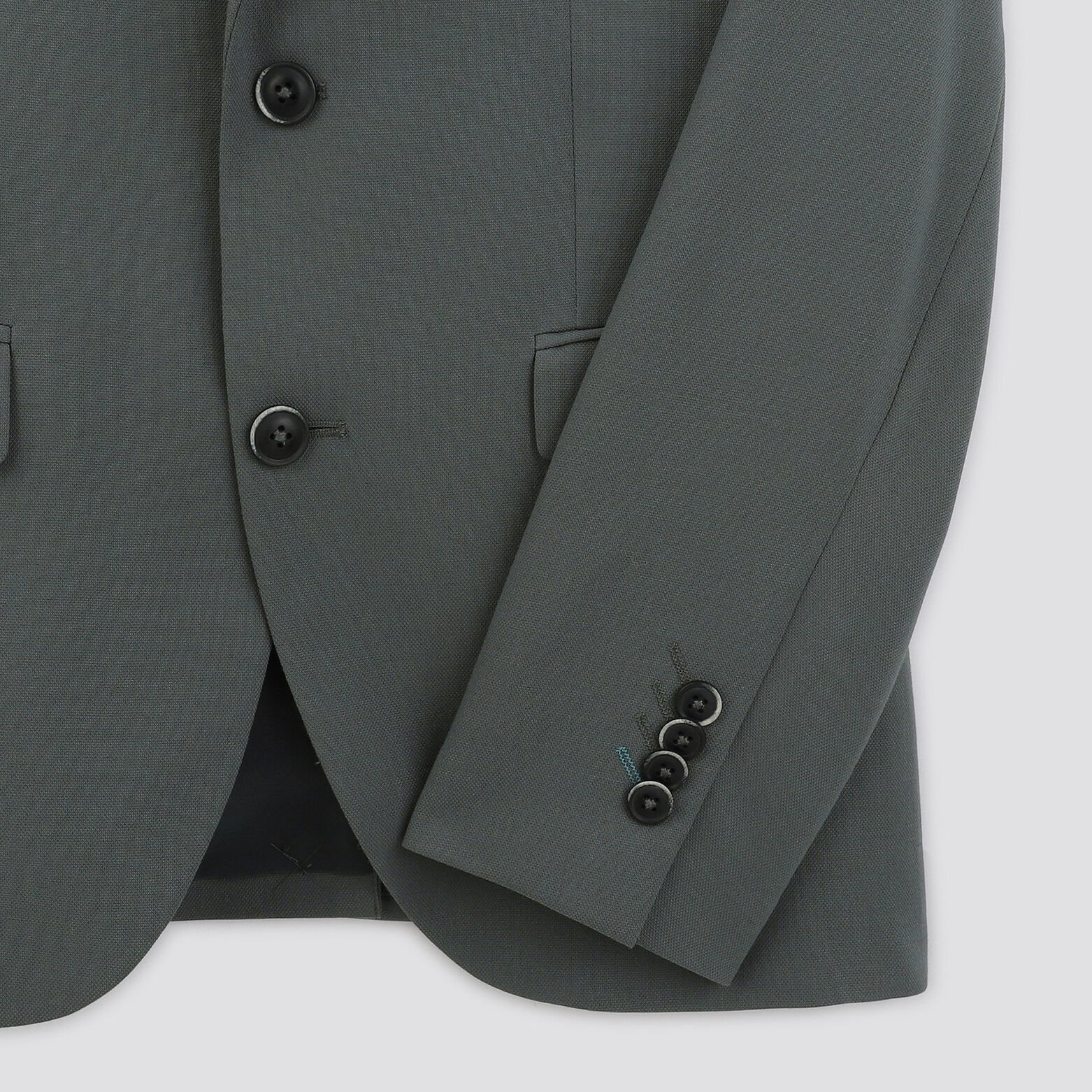 Veste de costume extra-slim bistretch Vert