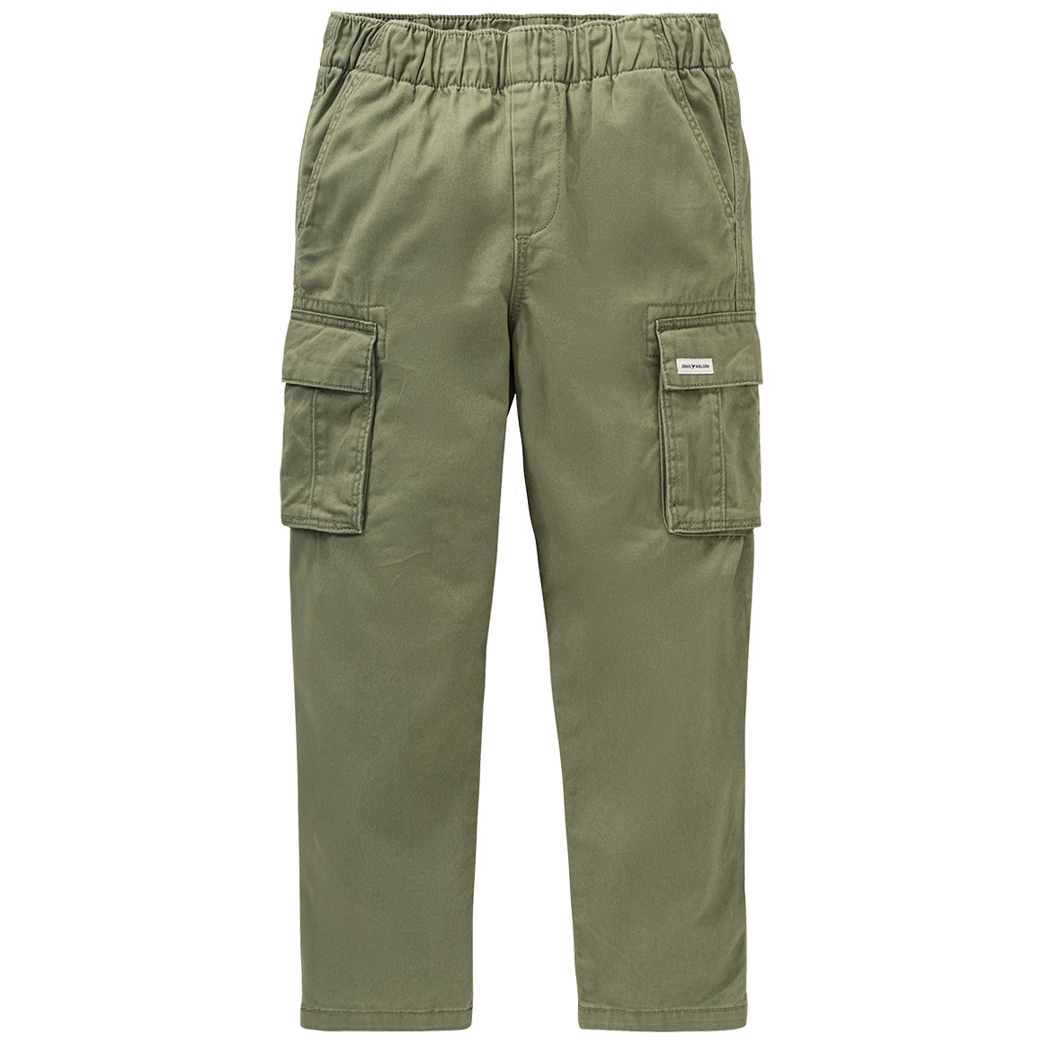 Jonas Nielsen Jungen Cargohose mit Elastikbund grün