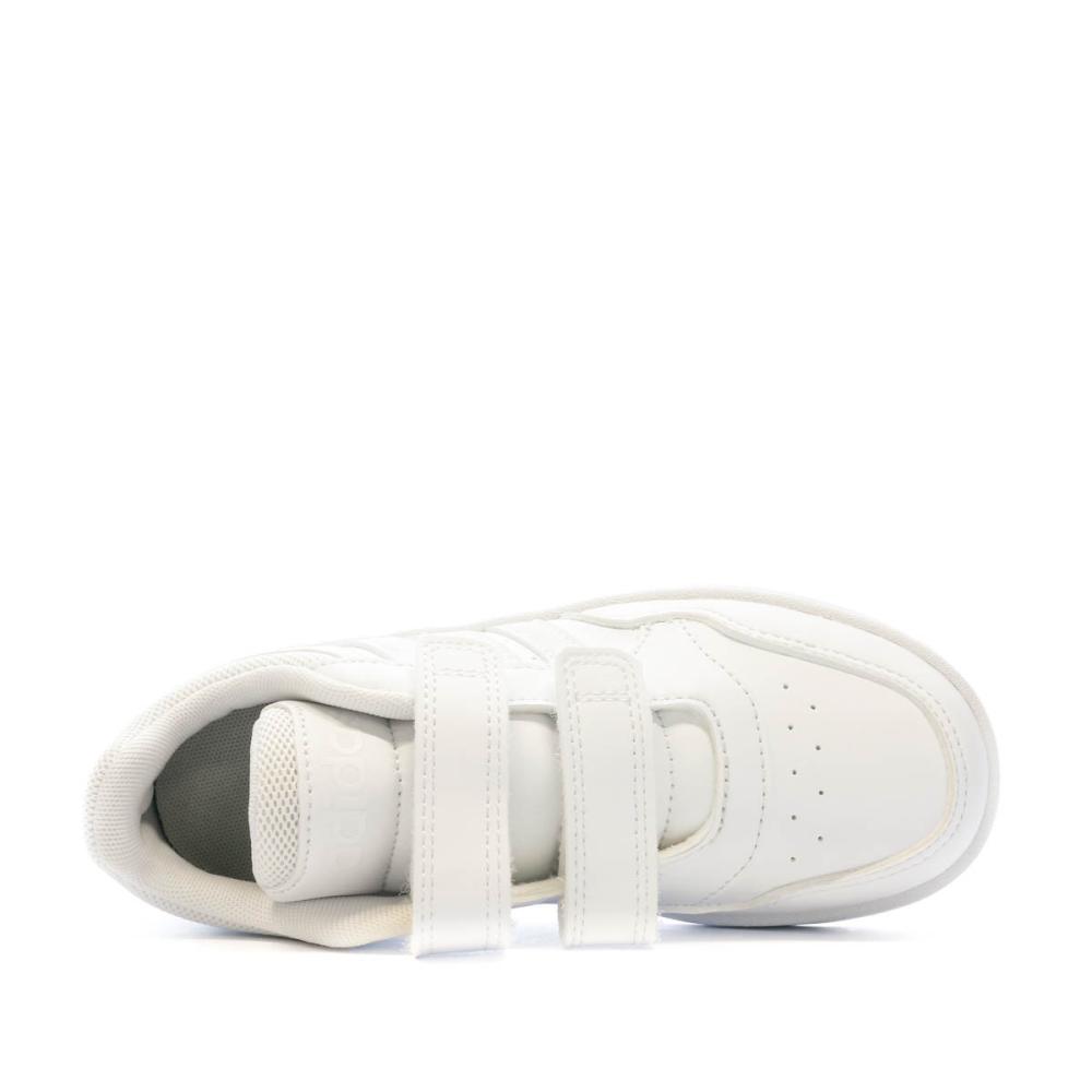 Adidas Baskets Blanches Garçon Adidas Hoops
