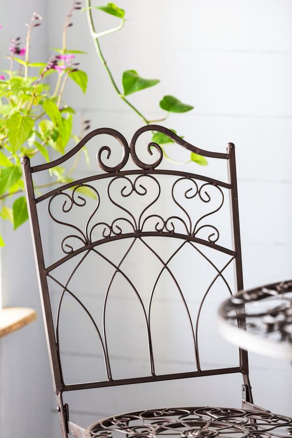 Dehner Metallstuhl Antik