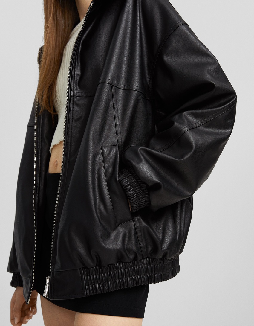 Jaqueta oversized estilo 