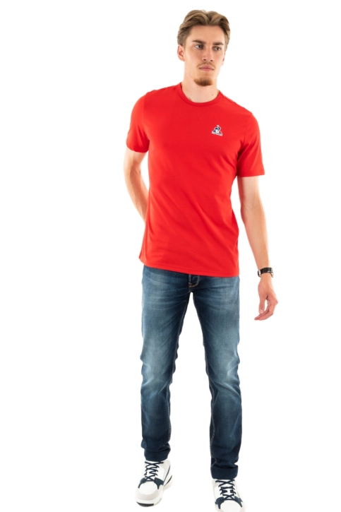 Tee shirt le coq sportif 2422950 pur rouge