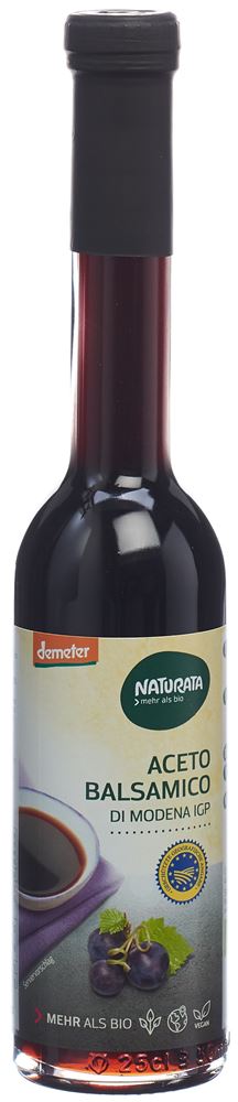 NATURATA Aceto Balsamico Di Modena Bio Fl 250 ml
