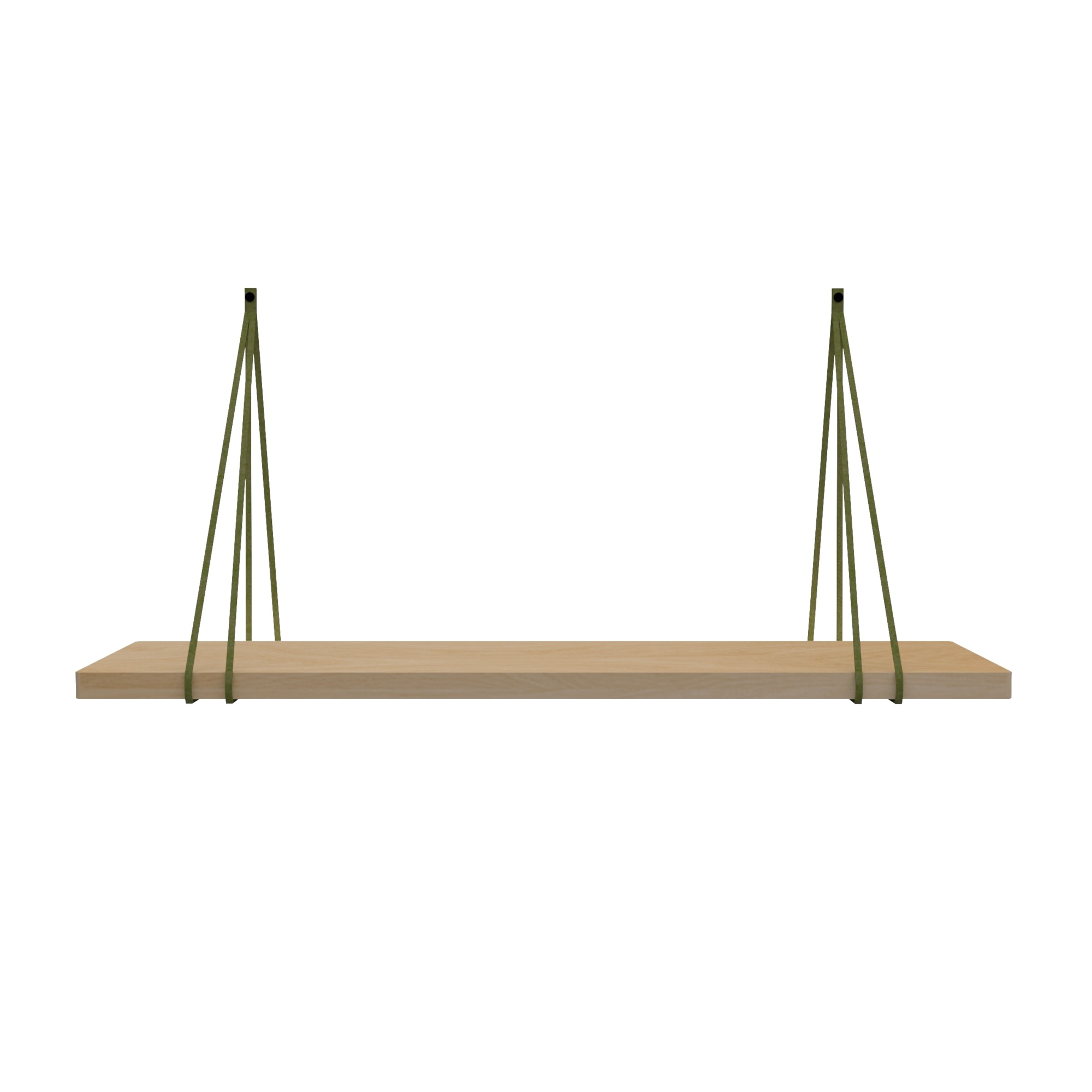 SUEDE OLIVE - split-plankdragers