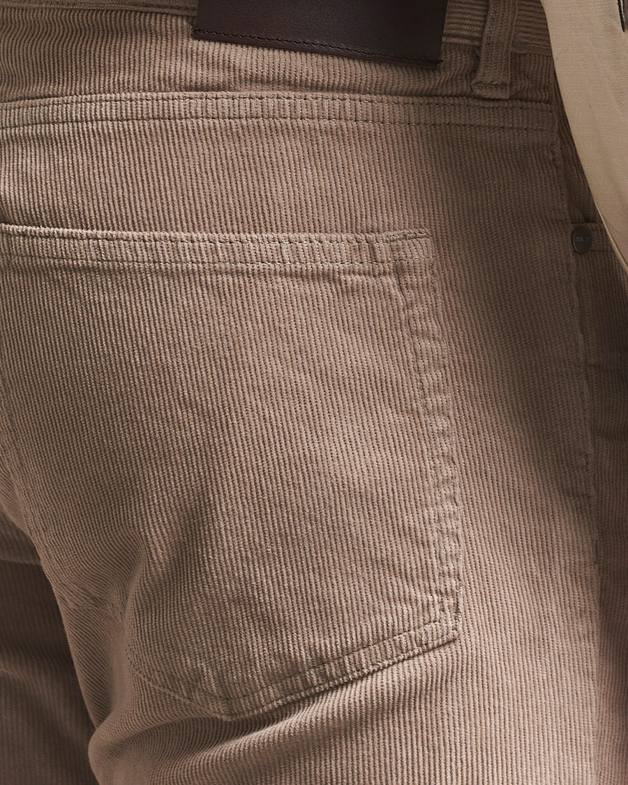 NN07 Tony Corduroy 5-Pocket Pants Timber Wolf