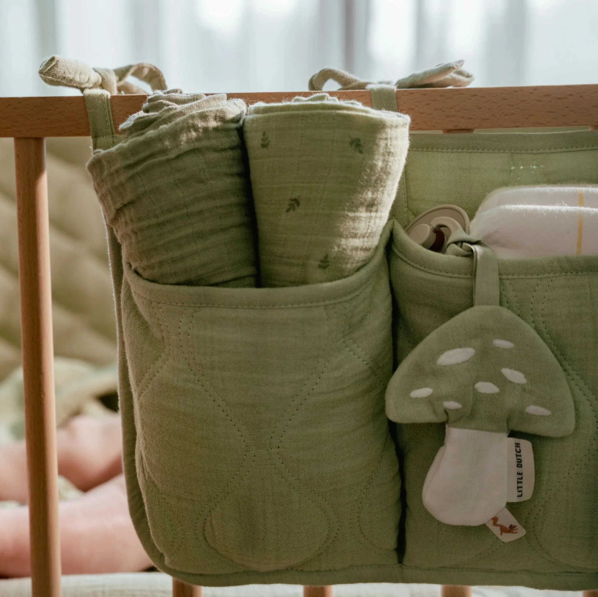 Swaddle - Groen - Essentials kopen? | Little dutch