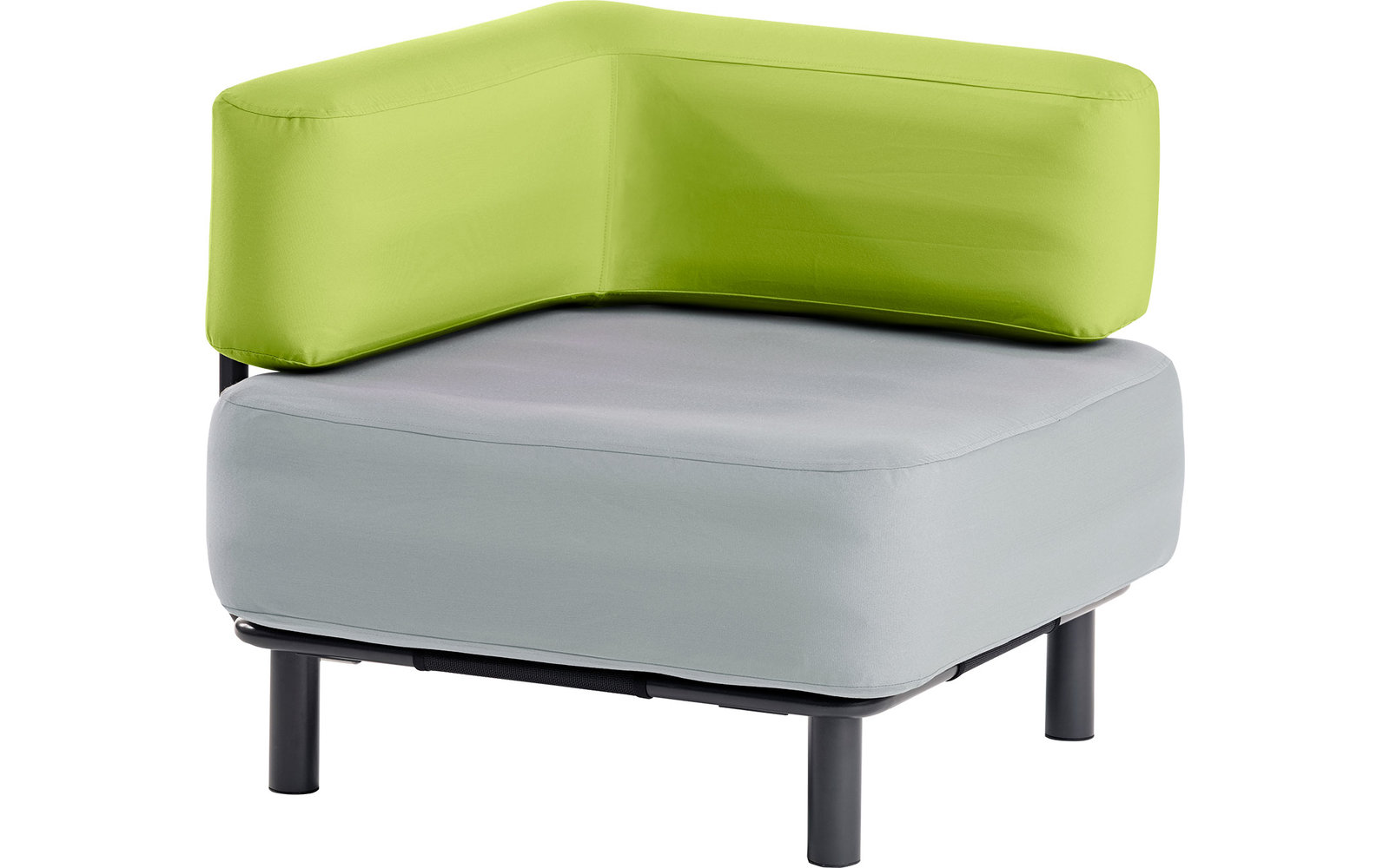 One Bar Element 1 aufblasbarer Eck-Sessel / Sitzelement Light Grey