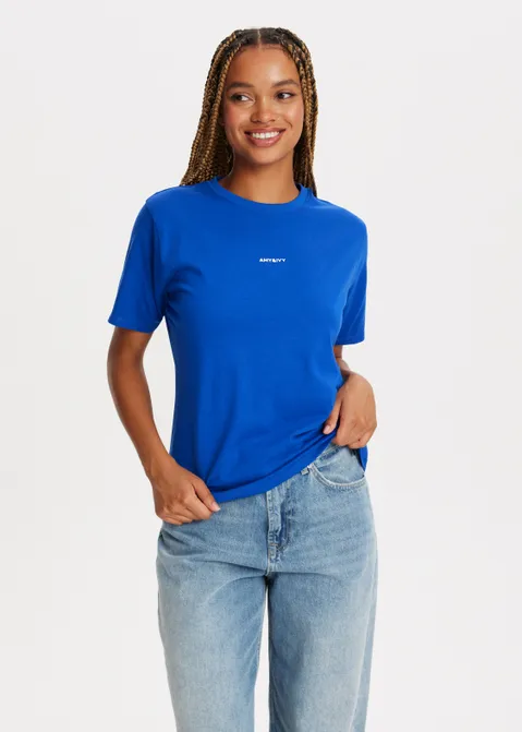 T-shirt met logo blauw (BLW.K)