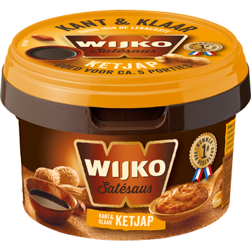 Wijko Satésaus ketjap kant en klaar 250 g