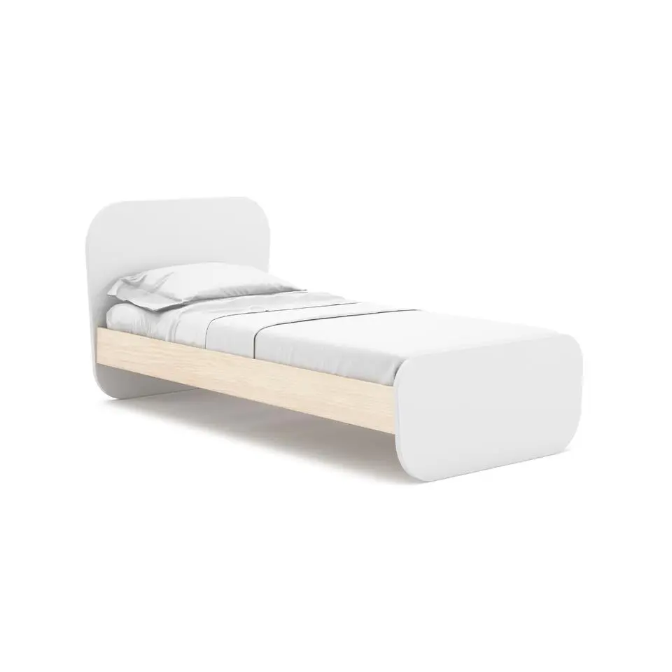 CALICOSY - Verhoogd bed SIMON - 90x195,4x106,5 cm