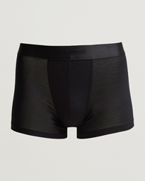 Zimmerli of Switzerland Micro Modal Boxer Briefs Black