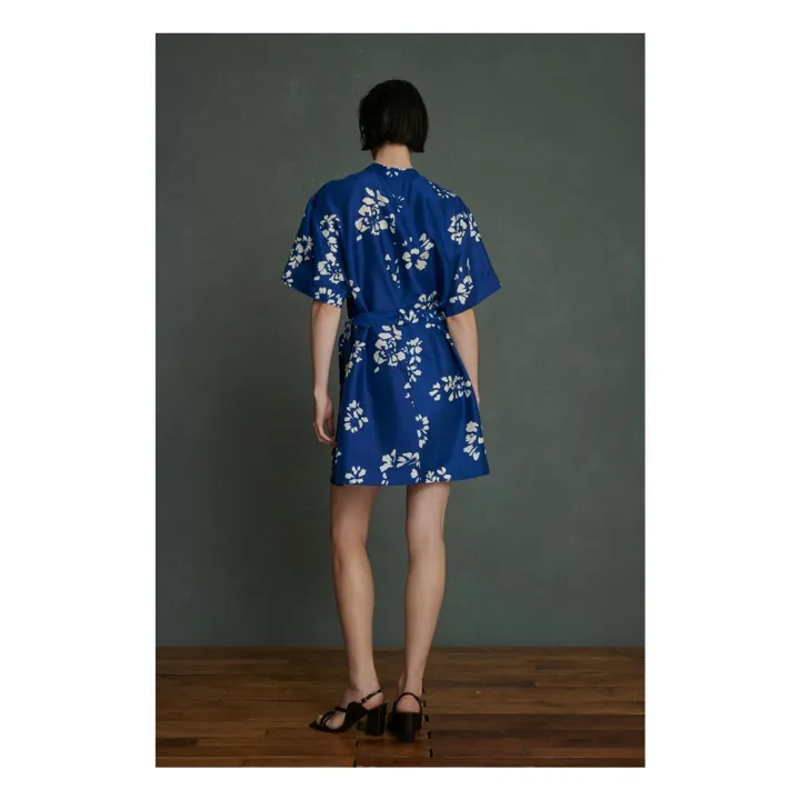 Soeur Robe Wanda Soie | Bleu