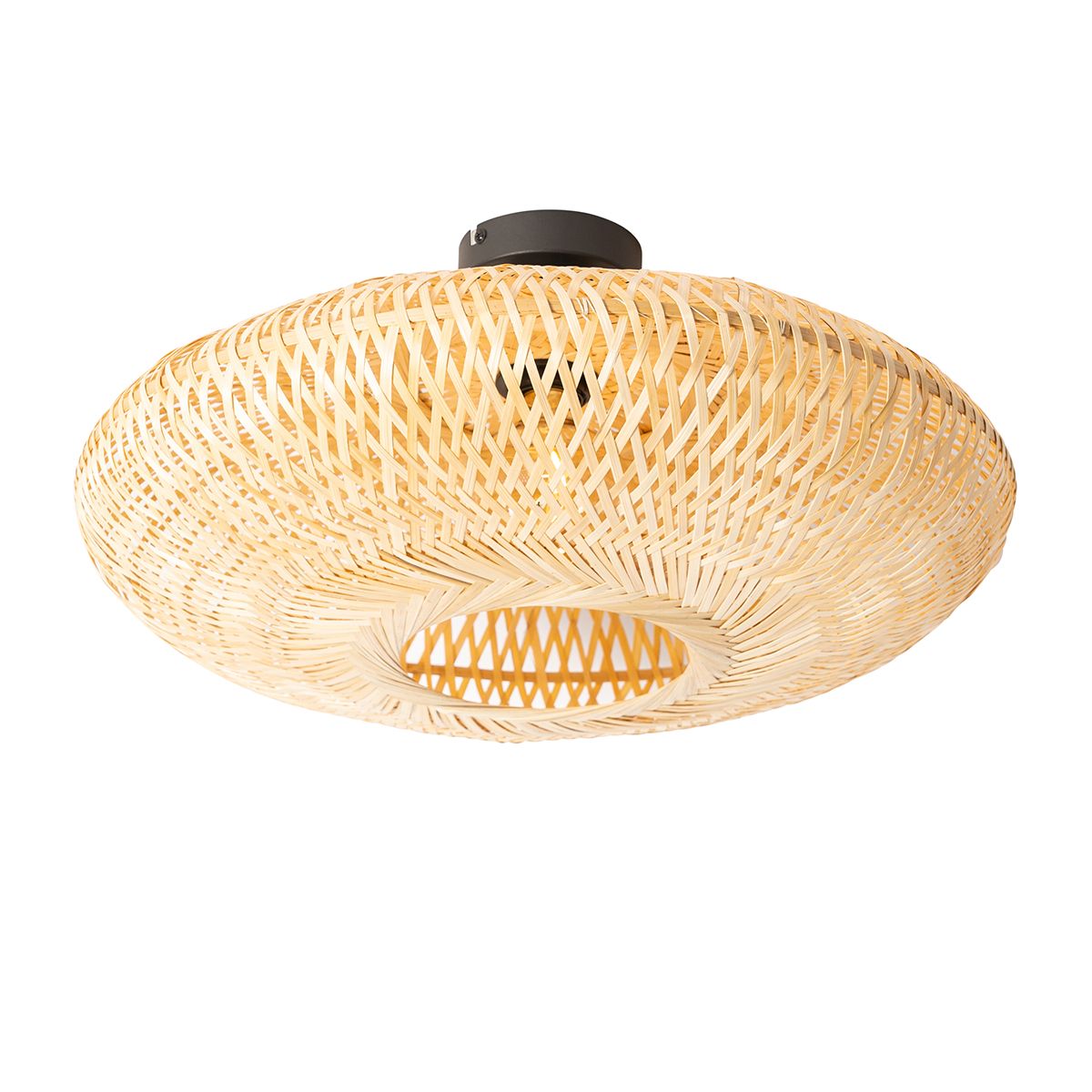Oosterse plafondlamp bamboe 50 cm - Ostrava