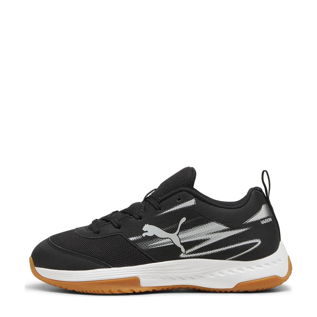 Puma Varion II Jrzaalsportschoenen zwart/lichtgrijs