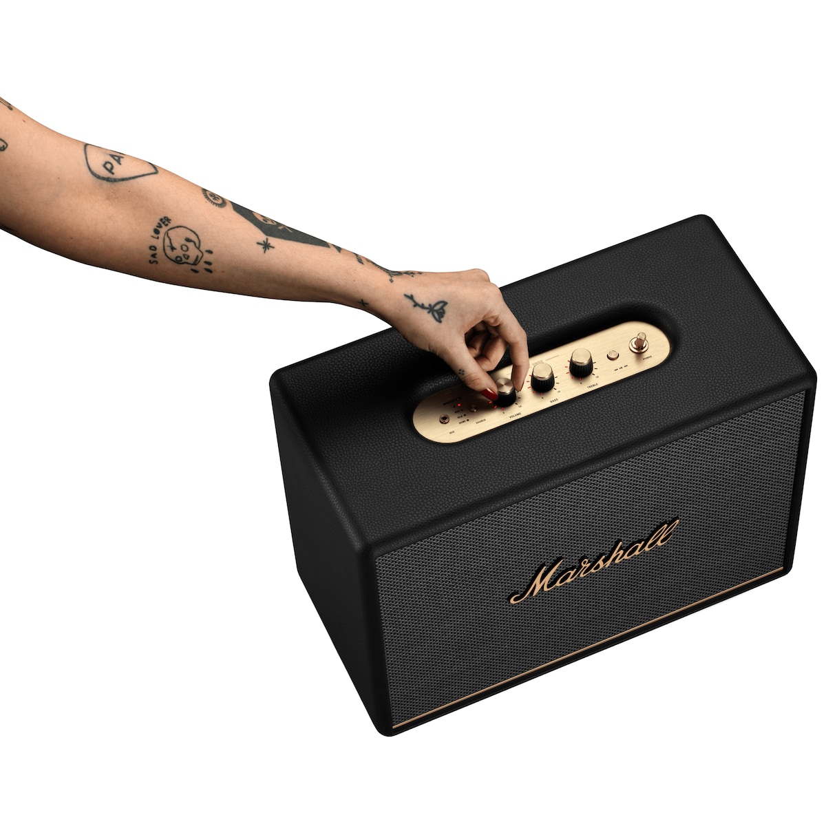 Marshall Woburn III Bluetooth høyttaler (sort)