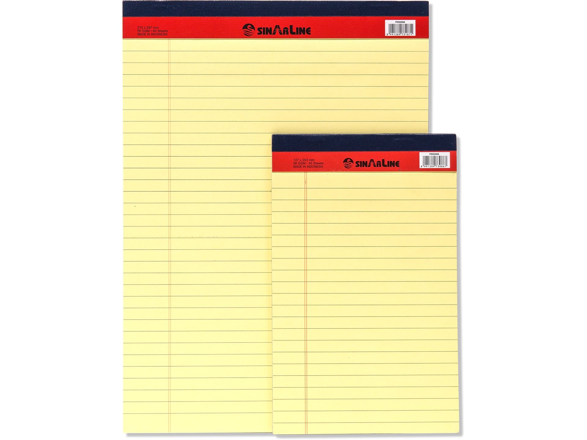 Yellow Legal Pad Notizblock gelb, ohne Cover