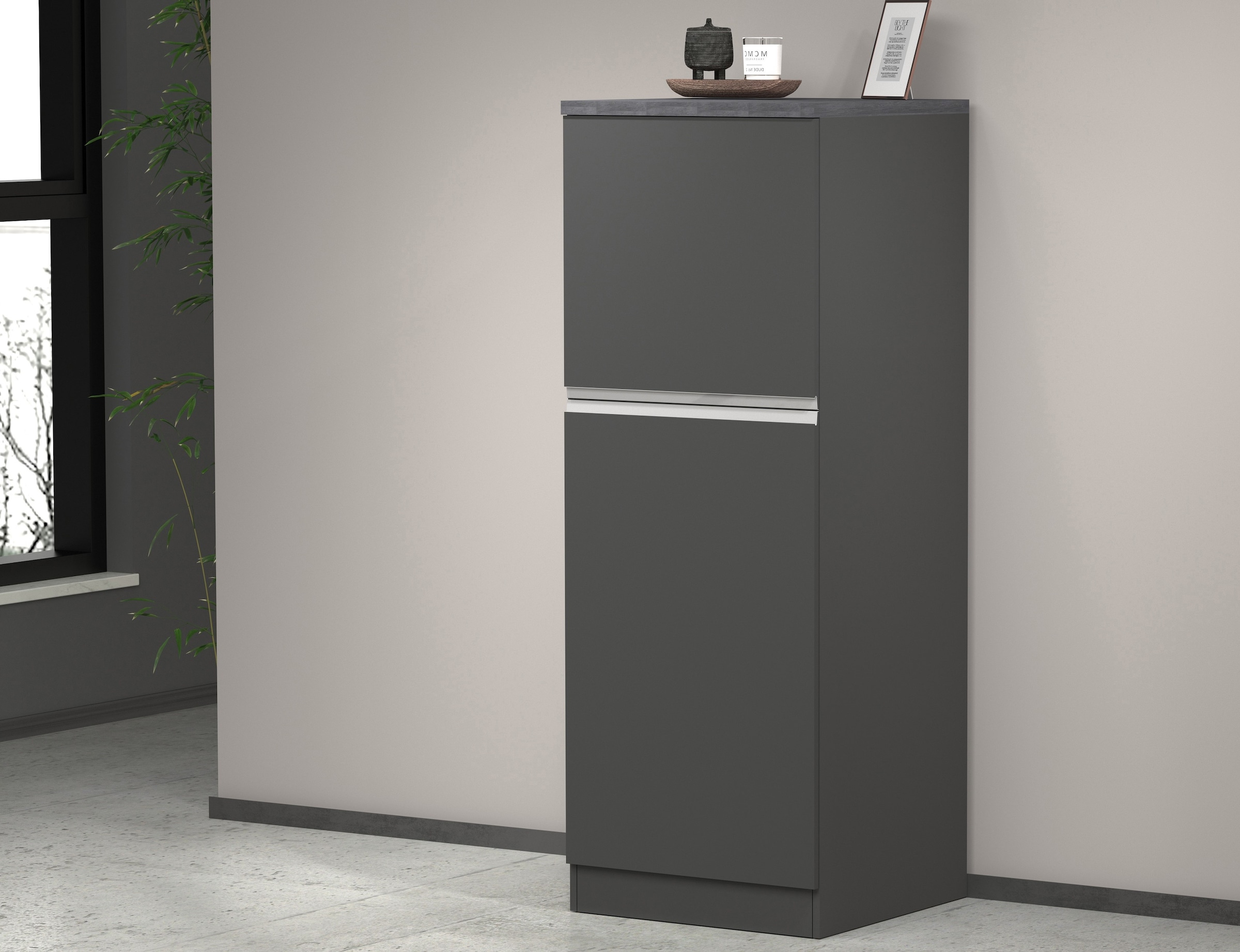 KOCHSTATION Vorratsschrank »KS-Sole,Hauswirtschaftsschrank,Stauschrank,Küchenschrank« Breite/Höhe 60/165 cm, 5 Fächer