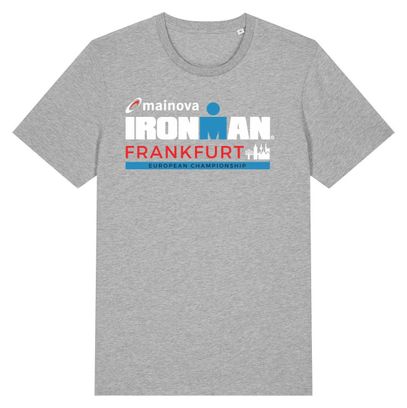 T-Shirt Manches Courtes Ironman Frankfurt Gris Homme