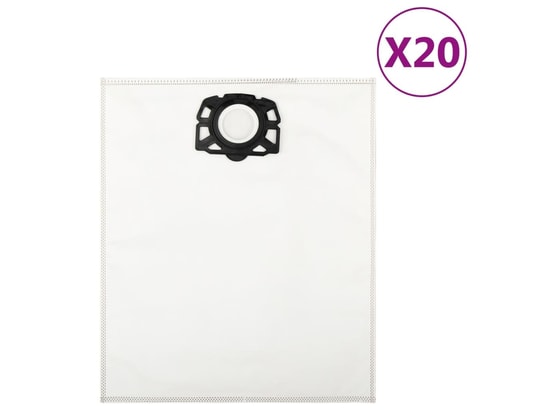 VIDAXL - Accessoire aspirateur Sacs d’aspirateur pour kärcher wd4 20 pcs