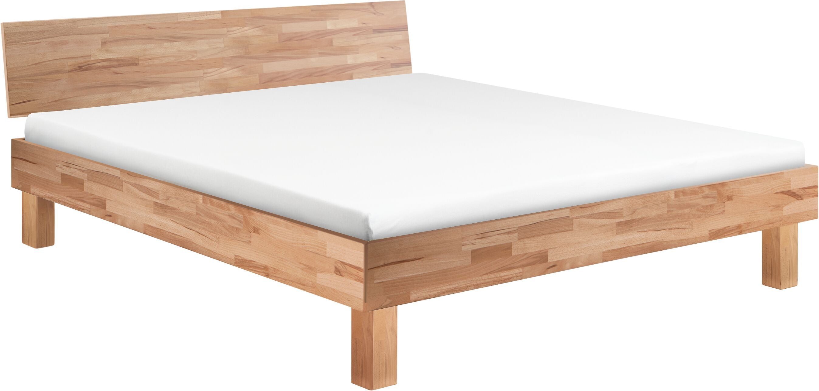 HASENA FORTI Bett - Buche natur / B: 160.0 cm x T: 200.0 cm