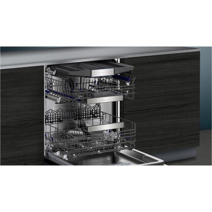 Siemens Teilintegrierter Geschirrspüler iQ700 SN57YS03CE Edelstahl