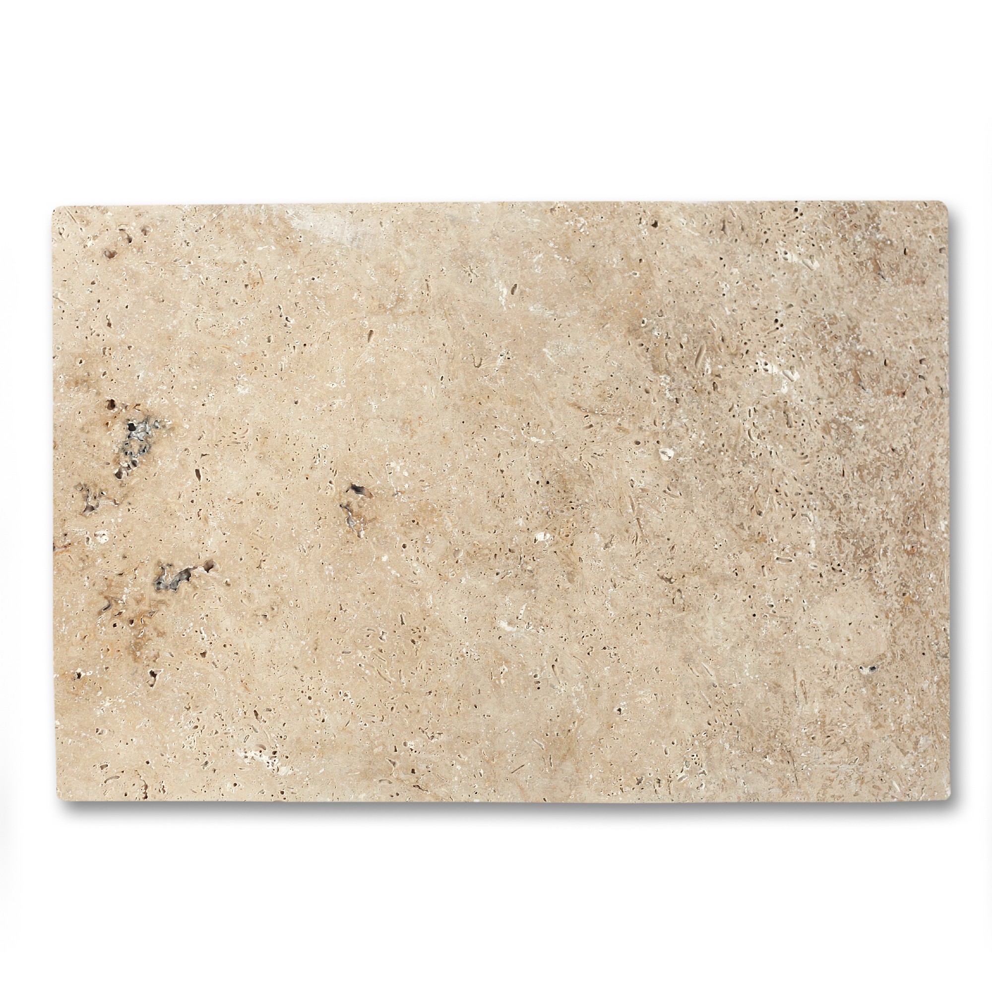 Travertin Steinplatte antik, L 61 cm, B 40,6 cm, H 1,2 cm günstig bestellen