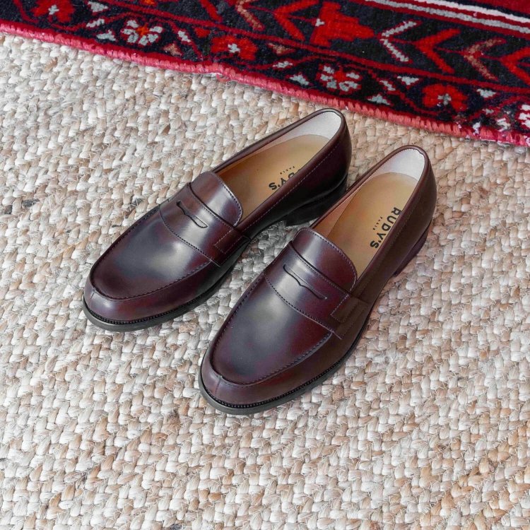 Maker-Mocassin en cuir brown
