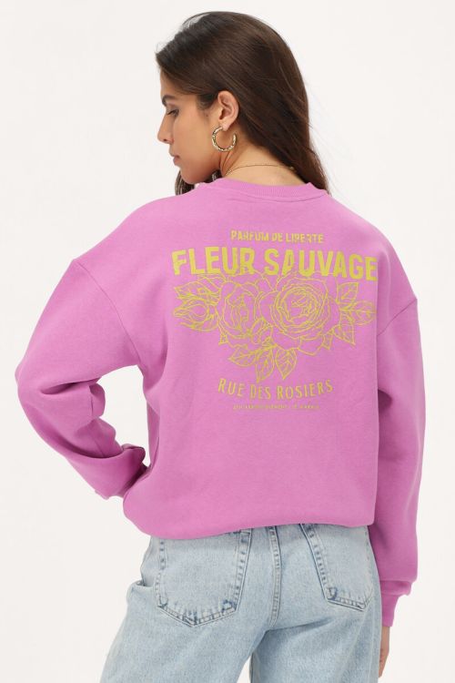 Roze sweater 
