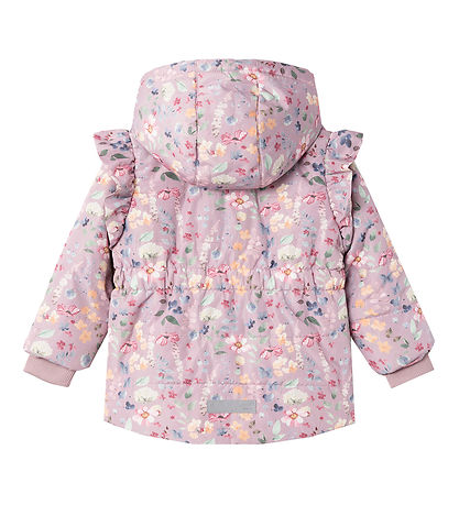 Name It Steppjacke - NmfMountains05 - Mauve Schatten/Flower