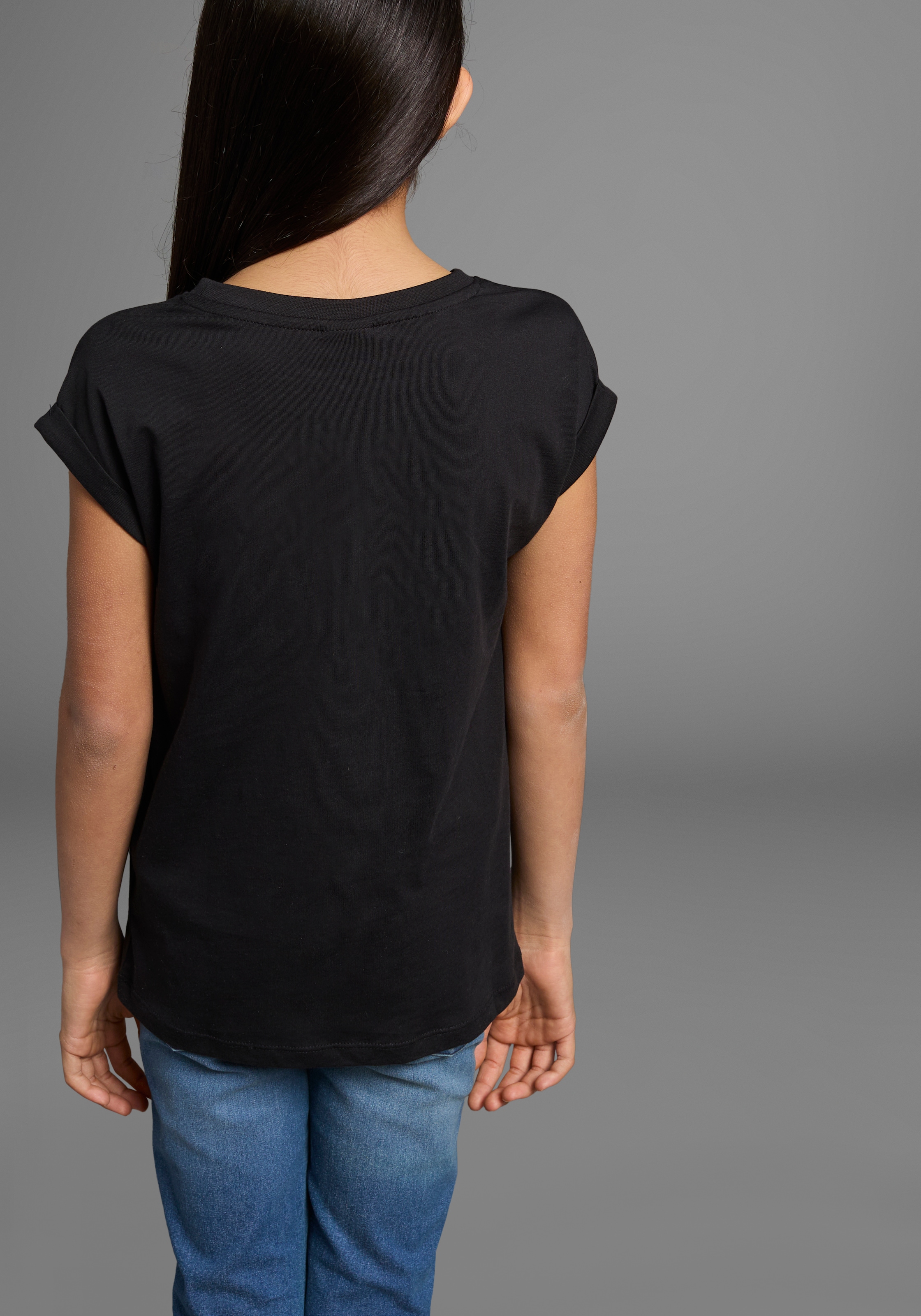 KIDSWORLD T-Shirt »Sorry.  hab nicht zugehört.« Kurzarm,  bedruckt,  Rundhalsausschnitt,  aus Baumwolle