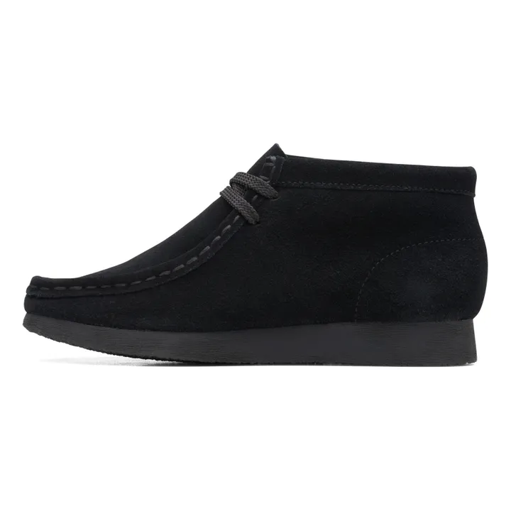 Clarks Bottines Lacets Wallabee Boot | Noir