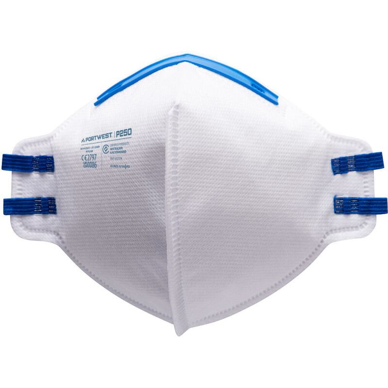 Portwest P250 Masque pliable FFP2, blanc - Lot de 20