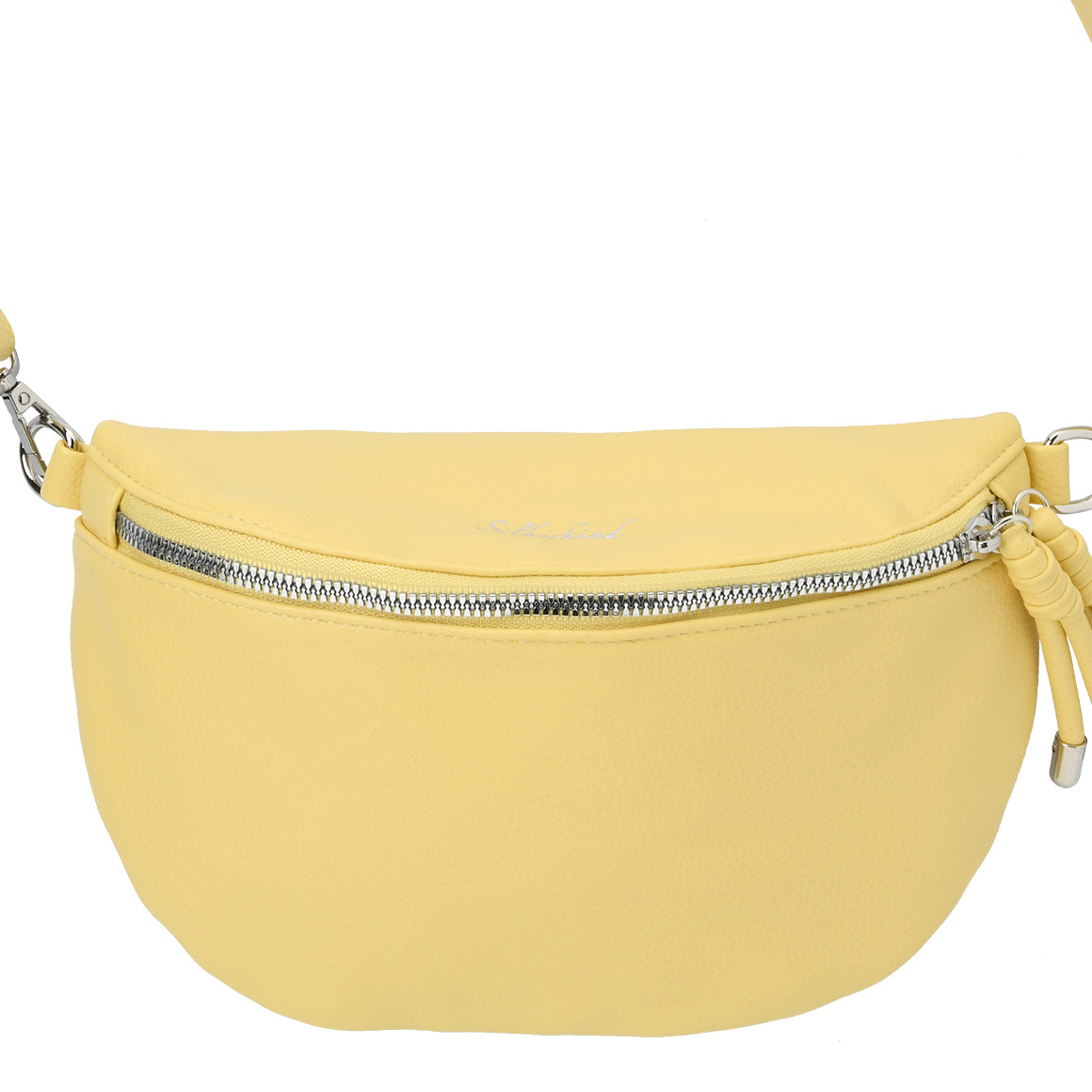 Gina Benotti Damen Hip-Bag aus Lederimitat gelb