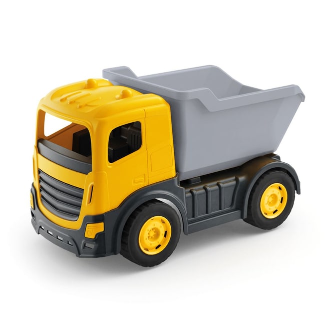 Kipper-LKW - gelb-grau-schwarz