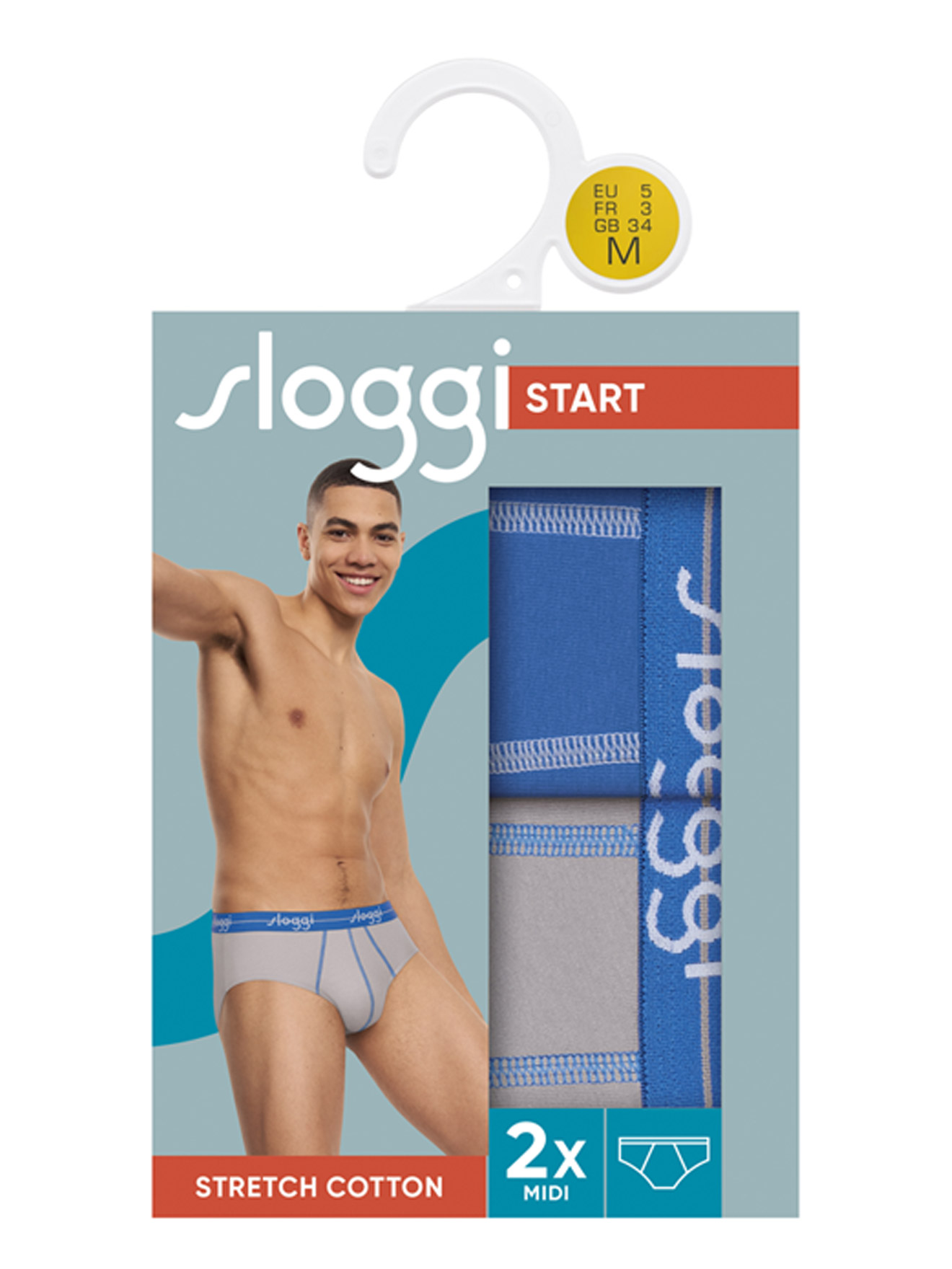Lot de 2 slips midi Start