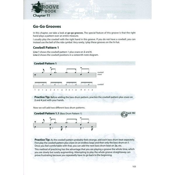 Alfred Music Publishing Jost Nickels Groove Book Engl.
