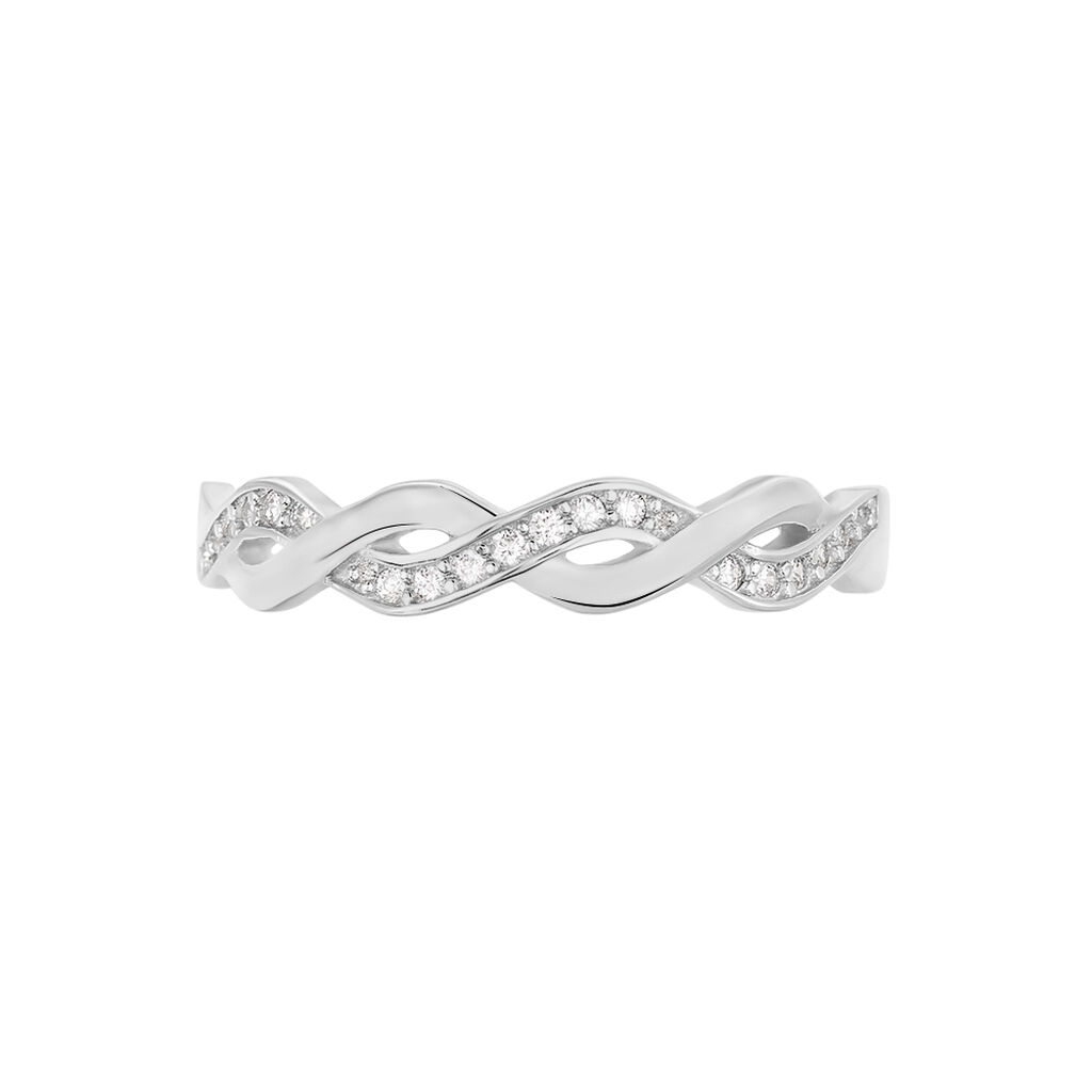 Bague Kassandra Argent Blanc Oxyde De Zirconium