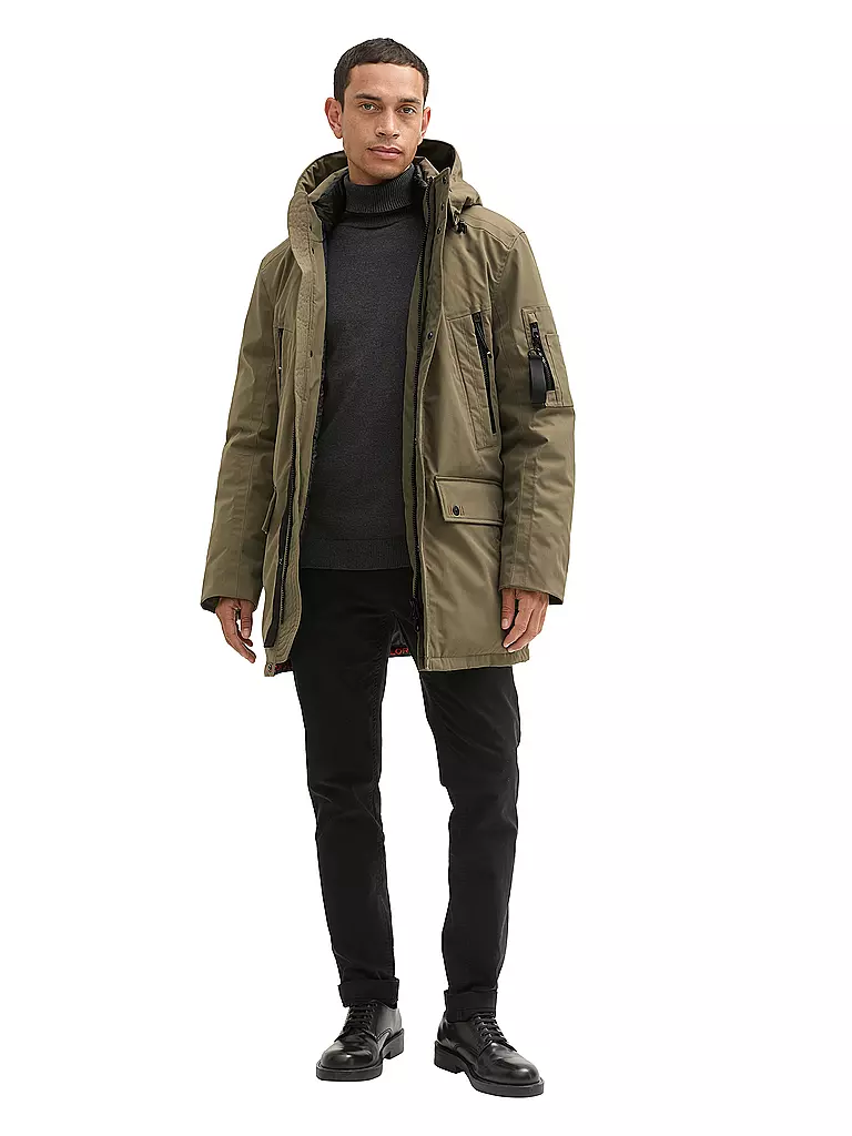 TOM TAILOR Parka olive