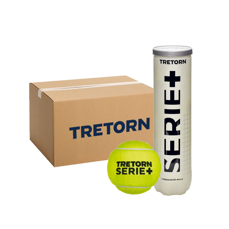 Carton Tretorn Serie + 18 tubes 4 balles