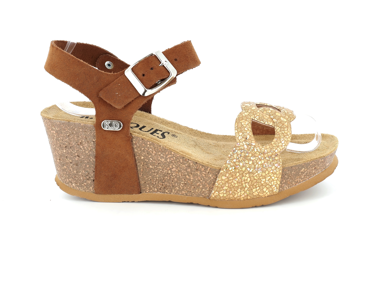 K. daques-ASPA Cuir Miel or