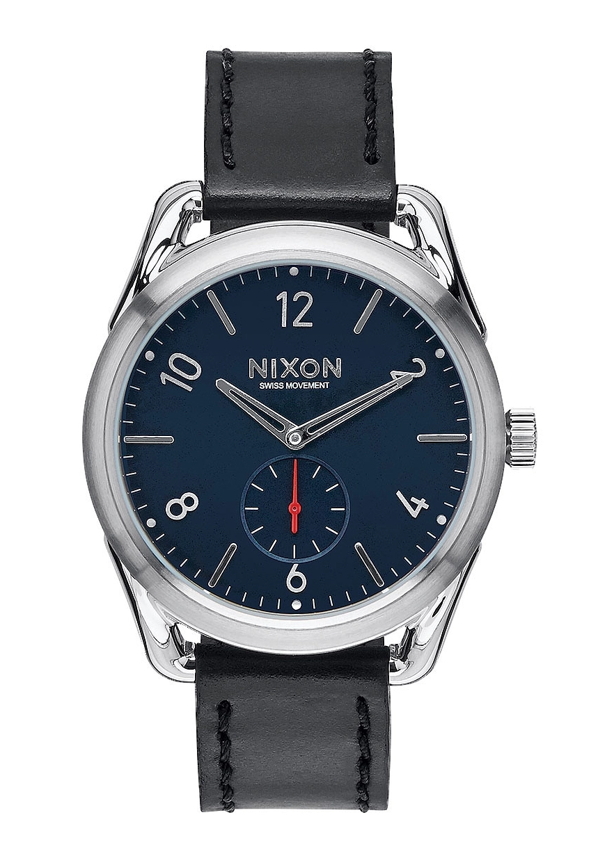 Nixon The C39 Leather Black / Red A459008