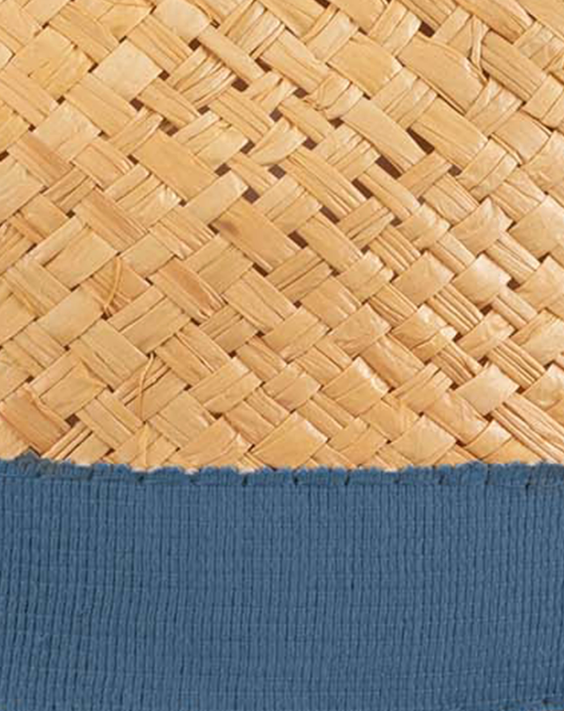 Strohhut MIO in storm blue