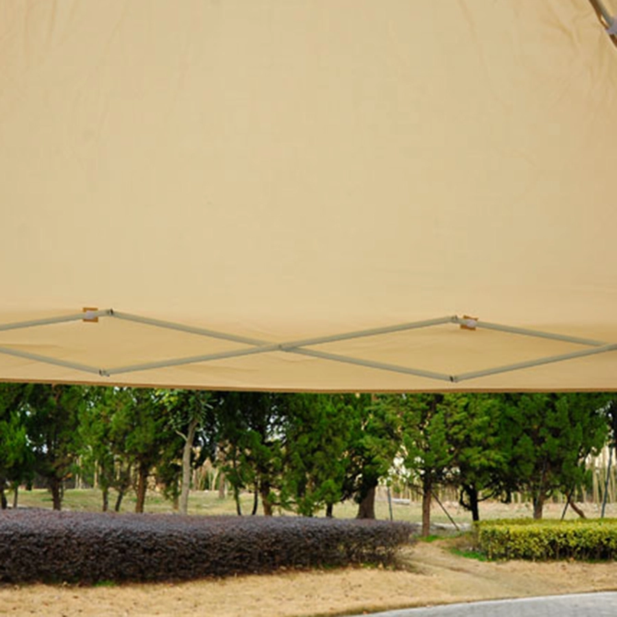 Outsunny Faltpavillon mit Seitenwänden beige