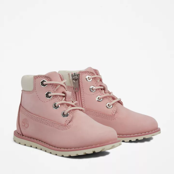 Bottines 6-Inch Pokey Pine pour tout-petit en rose clair