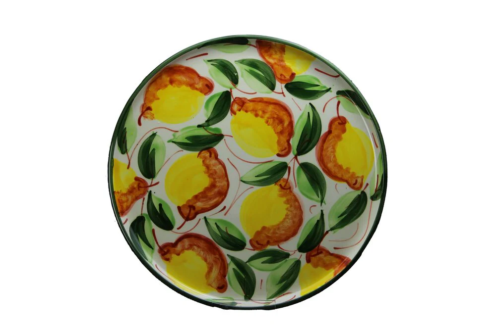 Casa Jada  Lemon fad, stor - Ø33,5 cm.