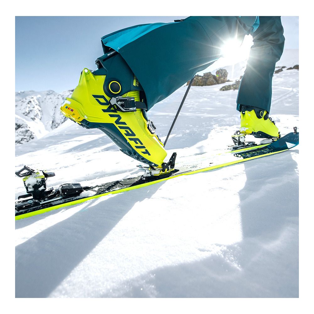 Dynafit RADICAL PRO - Chaussures ski randonné Homme petrol/lime punch