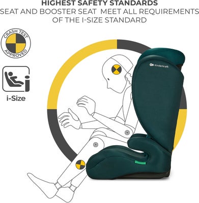 Kinderkraft I-SPARK i-Size Beltestol, Green