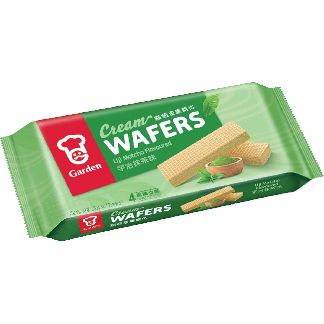 Garden Wafels Uji Matcha Smaak 200g
